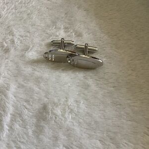 Elegant Silver Cufflinks Swank Collection.